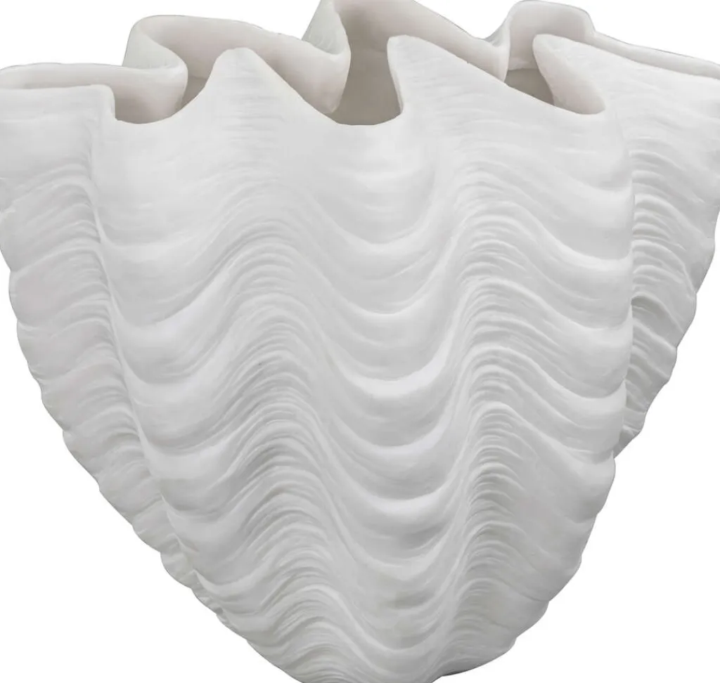 Mette Ditmer Stue|Vaser > Shell Vase H, Off-white