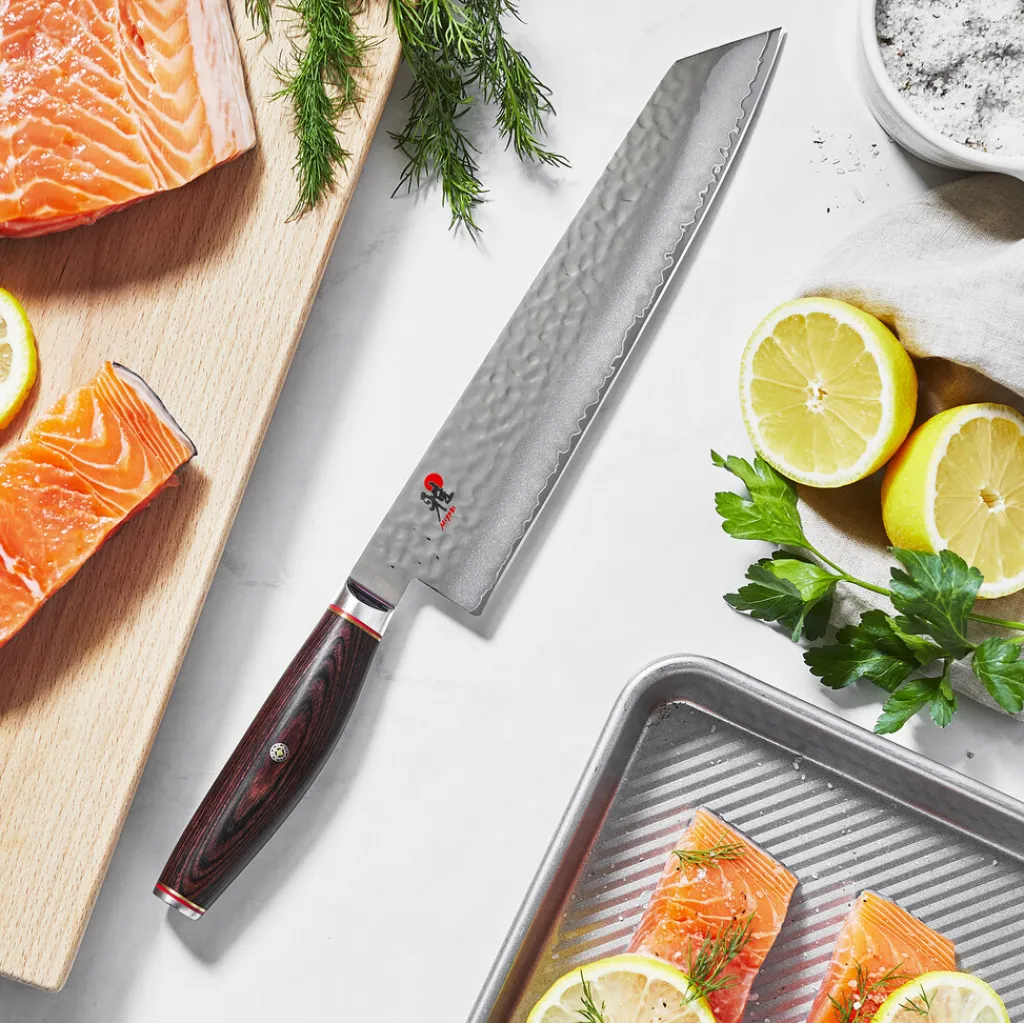 MIYABI Kokkeknive|Japanske Knive > 6000 MCT Kiritsuke Kniv 24 cm