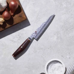 MIYABI Japanske Knive > 6000 MCT Shotoh Kniv 13 cm, Pakkatræ