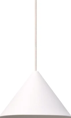 Discount MOEBE Cone Pendel ?19 cm, Hvid