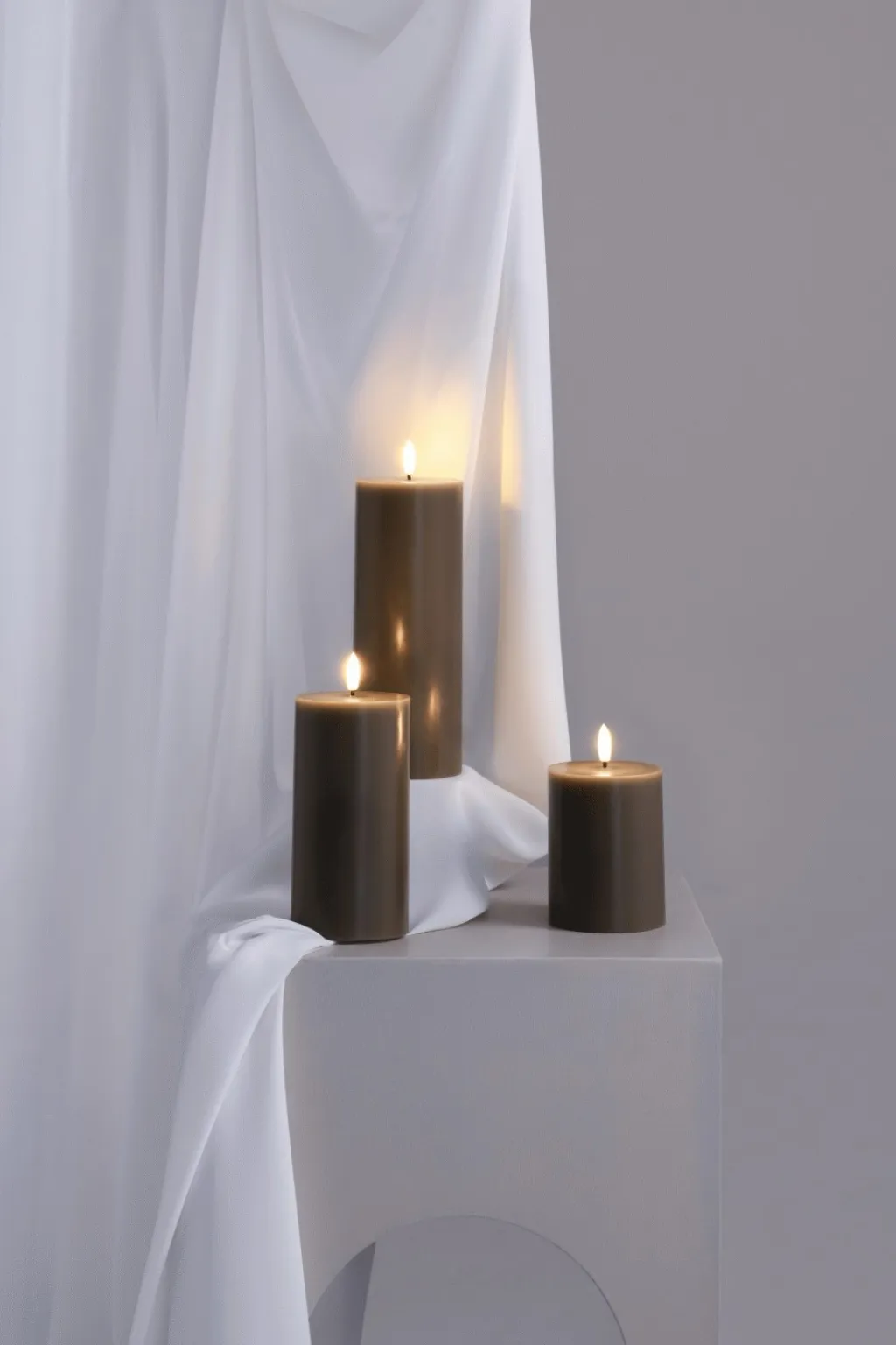 Moods & More Stearinlys|Led Stearinlys > Bloklys LED ,