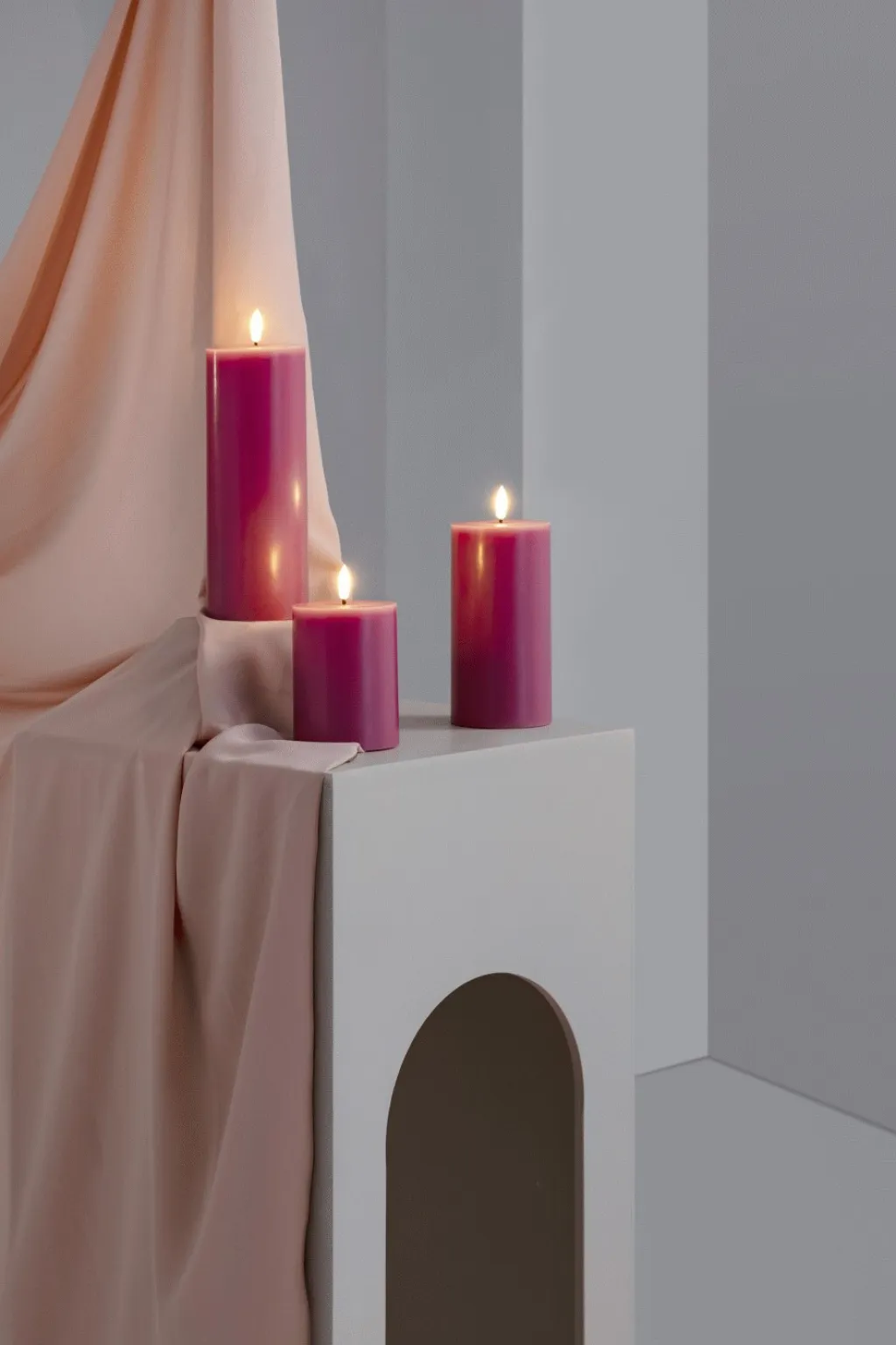 Moods & More Stearinlys|Led Stearinlys > Bloklys LED ,