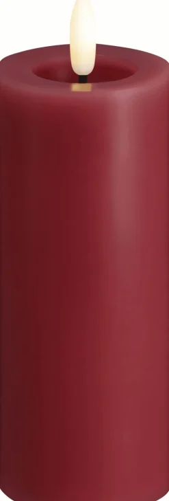 Online Moods & More Bloklys m. Smelteeffekt LED , Cranberry Red