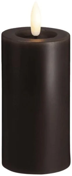 New Bloklys m. Smelteeffekt LED , Stearinlys|Led Stearinlys