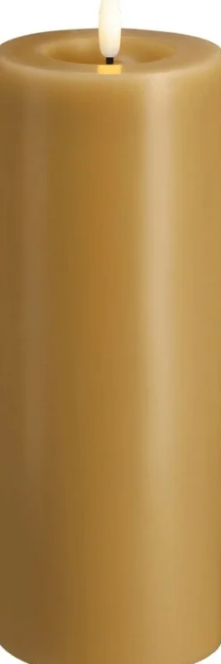 Best Moods & More Bloklys m. Smelteeffekt LED , Honey Mustard
