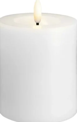 Moods & More Stearinlys|Led Stearinlys > Bloklys m. Smelteeffekt LED ,