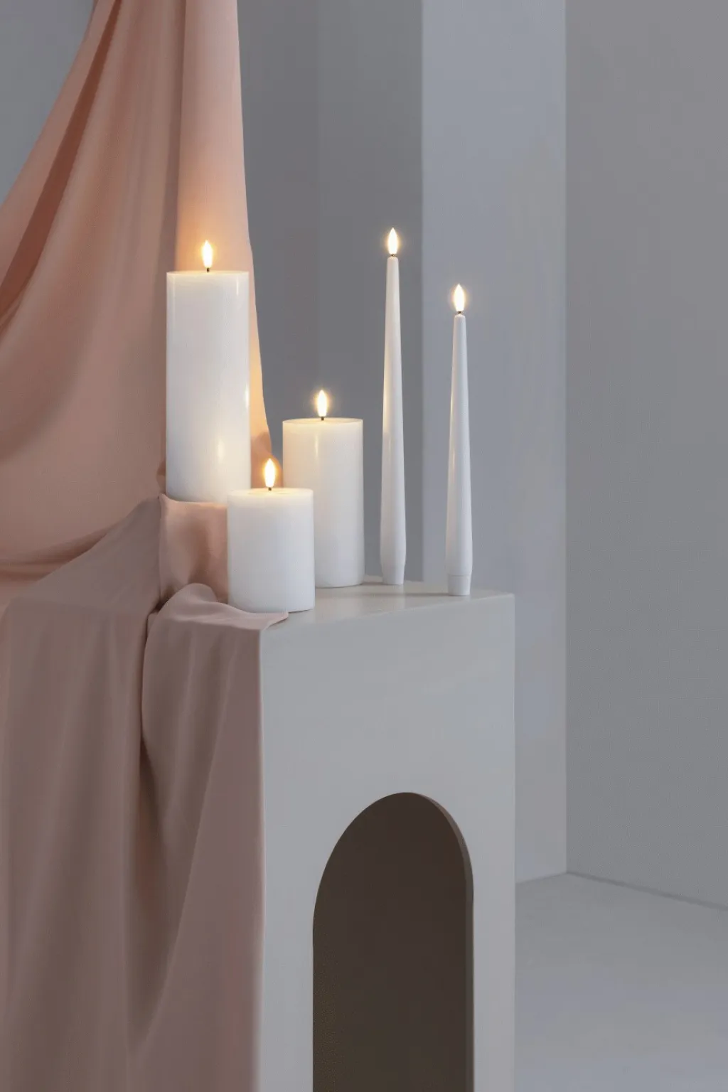 Moods & More Stearinlys|Led Stearinlys > Kronelys LED ,