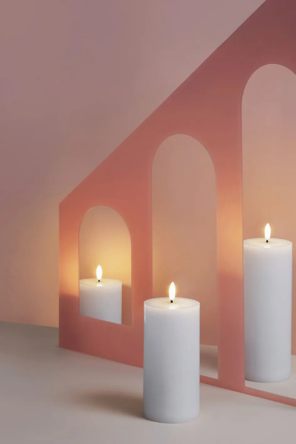 Clearance Moods & More Bloklys LED , Classic White