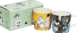 Moomin Arabia Krus > Mumi 80 års Jubilæum Krus 2 stk. 30 cl,