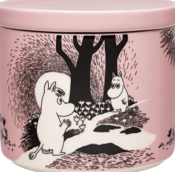 Sale Moomin Arabia Mumi 30 års Jubilæum Krukke 70 cl, Kærlighed