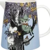 Clearance Moomin Arabia Mumi 80 års Jubilæum Vandkande 1 L, Venner for Evigt