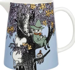 Clearance Moomin Arabia Mumi 80 års Jubilæum Vandkande 1 L, Venner for Evigt