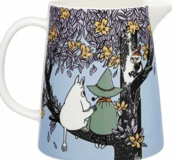 Clearance Moomin Arabia Mumi 80 års Jubilæum Vandkande 1 L, Venner for Evigt
