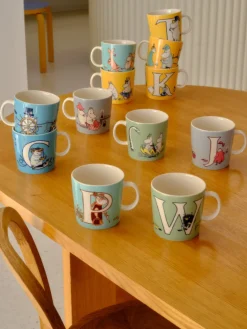 Best Moomin Arabia Mumi ABC Krus 40 cl, T