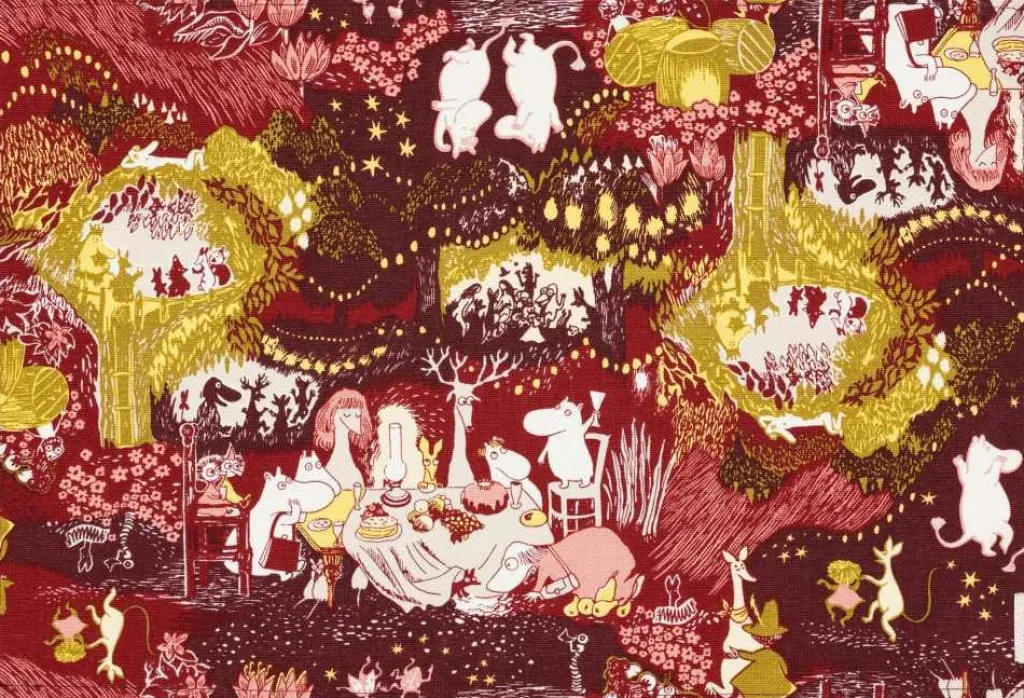 Moomin Arabia Dækkeservietter > Mumi Dækkeserviet 31x46 cm, Festlige Øjeblikke