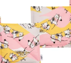 Clearance Moomin Arabia Mumi Grydelapper 2 stk, Familietid