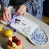 Clearance Mumi Haru Serveringsfad 17 cm, Blå Spisestue|Fade