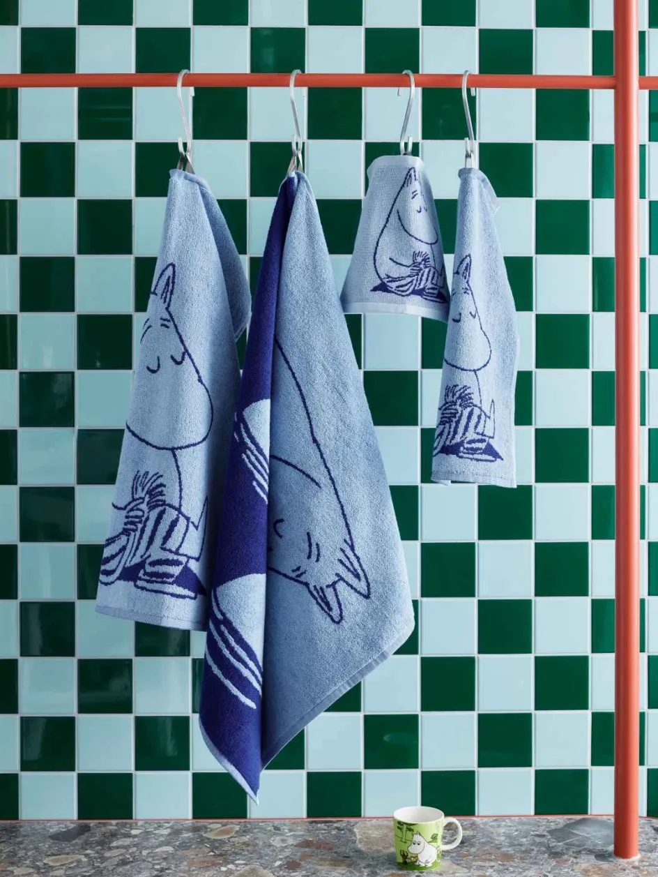 Moomin Arabia Mumi Håndklæde , Mumitrold/Navy