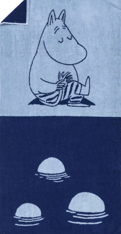 Moomin Arabia Mumi Håndklæde , Mumitrold/Navy