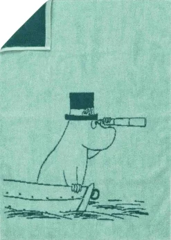 Best Moomin Arabia Mumi Håndklæde , Mumifar/Turkis