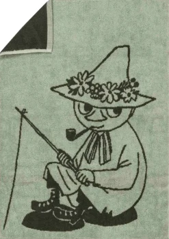 New Moomin Arabia Mumi Håndklæde , Mumrikken/Grøn