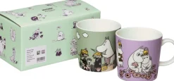 Børn Moomin Arabia Børneglas Og Kopper|Børneglas Og Kopper > Mumi Krus 2 stk. 30 cl, Kærester & Kærlig Omsorg