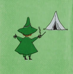 New Moomin Arabia Mumi Papirserviet 20 stk. 33x33 cm, Mumrikken