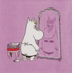 Outlet Moomin Arabia Mumi Papirserviet 20 stk. 33x33 cm, Snorkfrøken