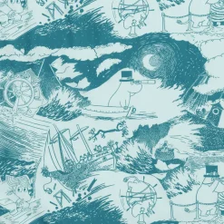 Hot Moomin Arabia Mumi Sengetøj 140x200 cm, Sailing