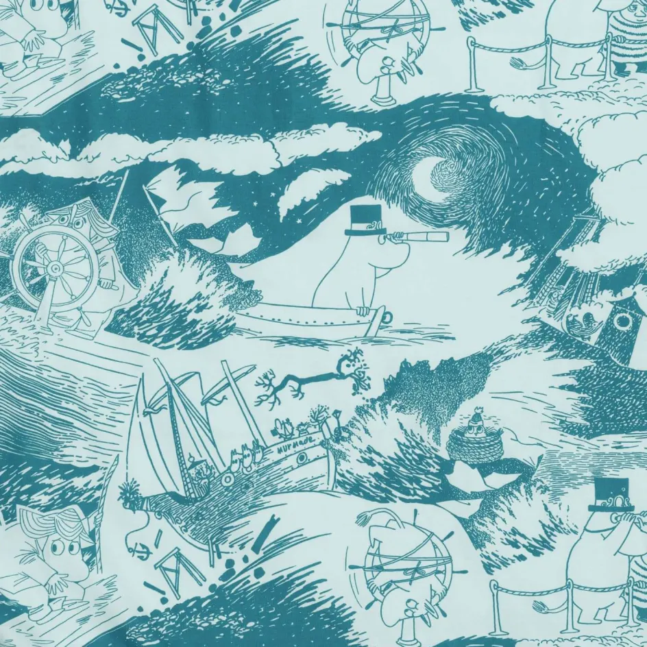 Hot Moomin Arabia Mumi Sengetøj 140x200 cm, Sailing