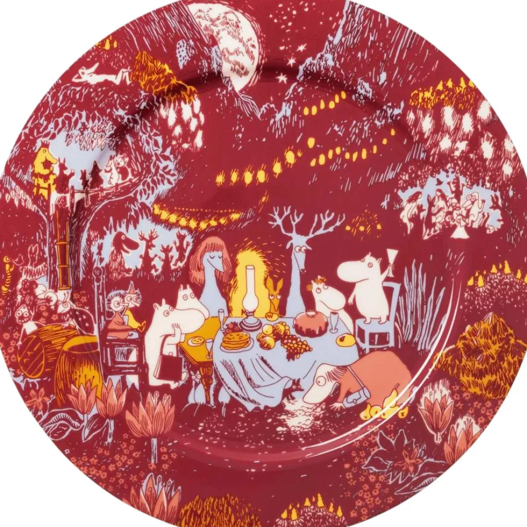 Moomin Arabia Spisestue|Fade > Mumi Severingsfad Ø29,8 cm, Festlige Øjeblikke