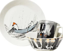 Clearance Mumi Tallerken 19 cm, Børn Børnetallerkener|Børnetallerkener