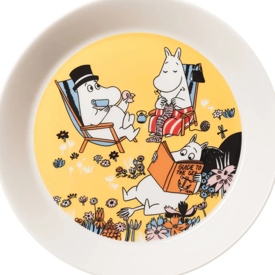 Hot Moomin Arabia Mumi Tallerken 19 cm, Familietid