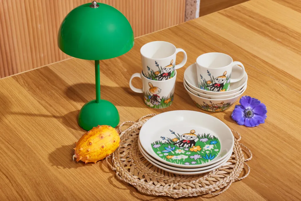 Børn Moomin Arabia Børnetallerkener|Børnetallerkener > Mumi Tallerken 19 cm,