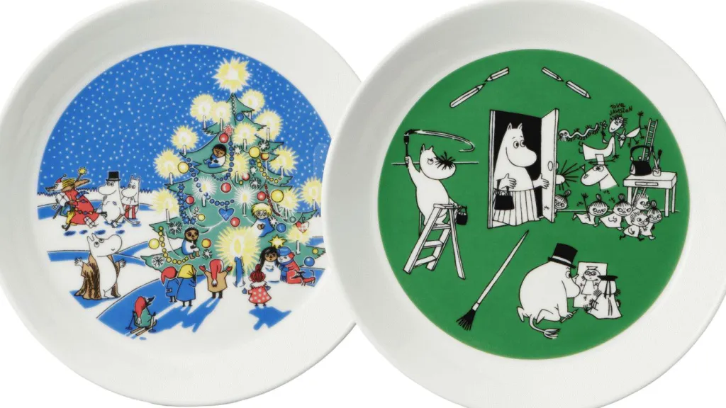Børn Moomin Arabia Børnetallerkener|Børnetallerkener > Mumi Tallerkensæt 19 cm,