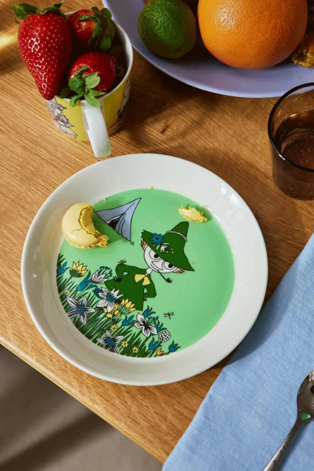 Børn Moomin Arabia Børnetallerkener|Børnetallerkener > Mumi Tallerken 19 cm,