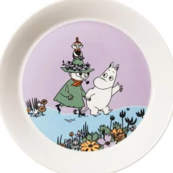 Børn Moomin Arabia Børnetallerkener|Børnetallerkener > Mumi Tallerken 19 cm,