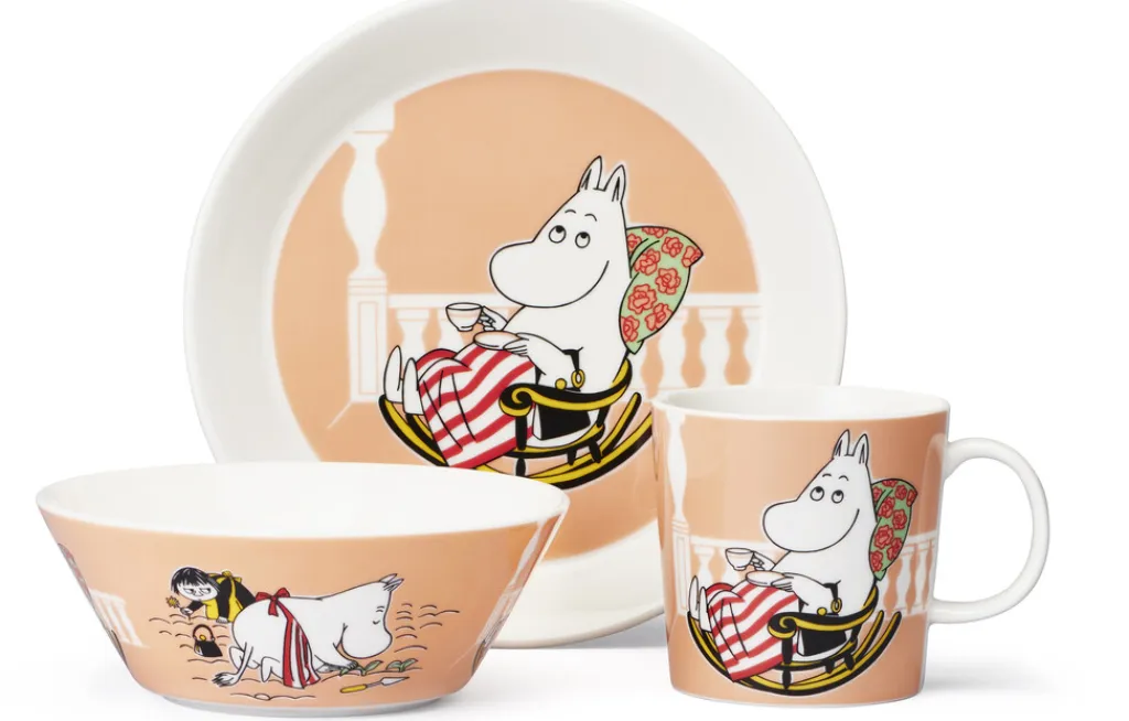 Børn Moomin Arabia Børnetallerkener|Børnetallerkener > Mumi Tallerken 19 cm,