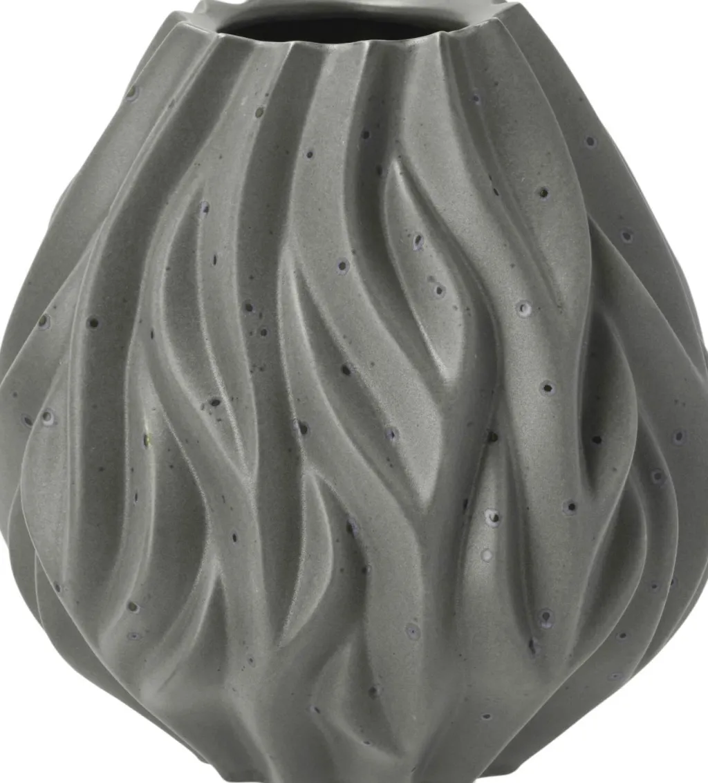 Sale Flame Vase H, Grå Stue|Vaser