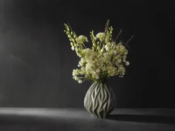 New Morsø Flame Vase H, Grå