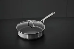 Best 79NORD Sauterpande m. Glaslåg og Keramisk Non-stick Ø26 cm Pander