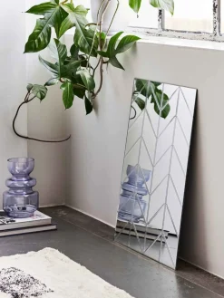 MOUD Home Entre|Spejle > Herringbone Spejl 50x70 cm, Klar