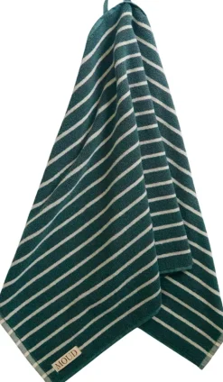 Best MOUD Home Lino Håndklæde , Moss Green