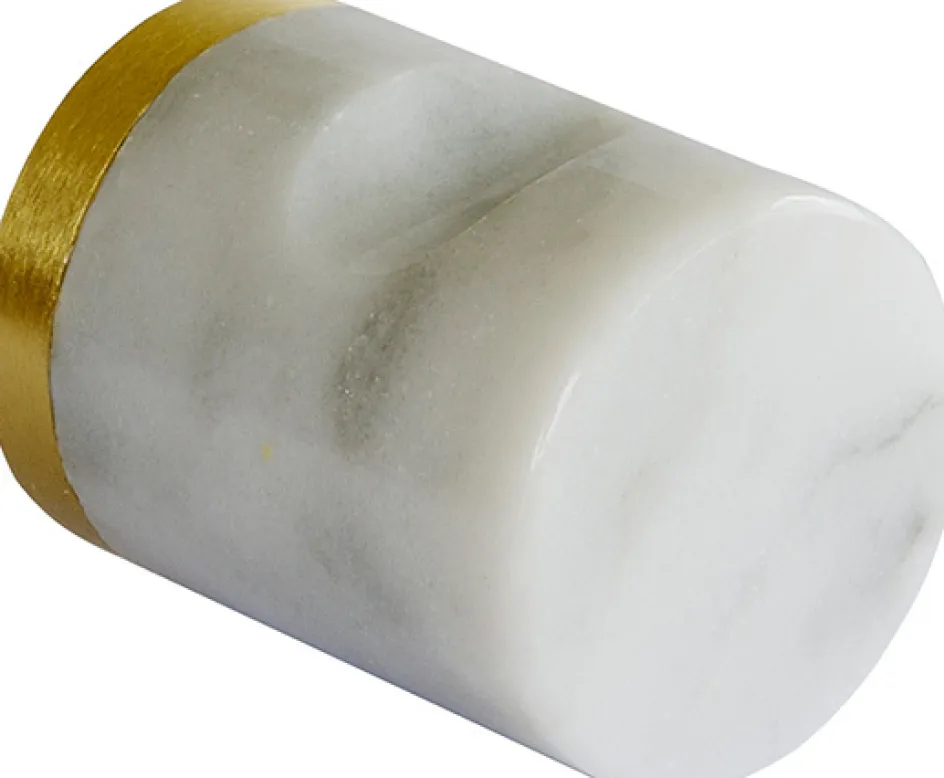 MOUD Home Marble Knage Ø2,5 cm, Hvid