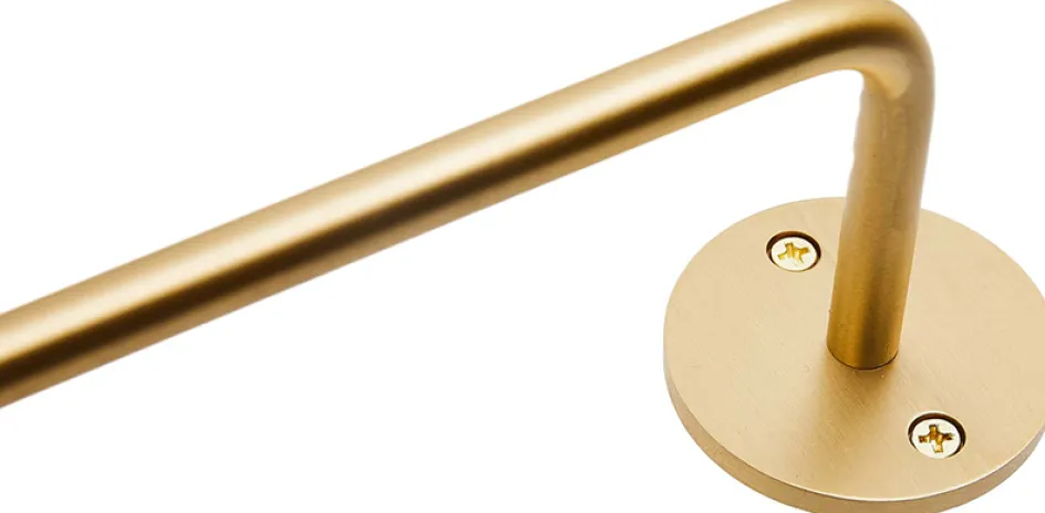 Clearance MOUD Home Wall Håndklædeholder 60 cm, Messing