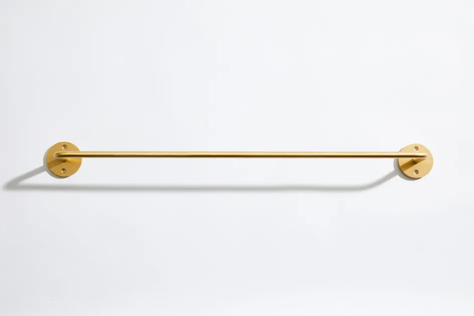Clearance MOUD Home Wall Håndklædeholder 60 cm, Messing