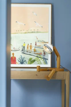 Best Mr. Wattson Bordlampe, Vintage White