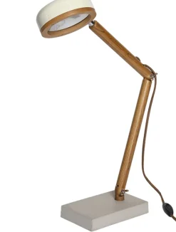 New Mr. Wattson Hipp Bordlampe, Vintage White