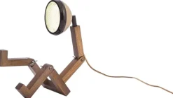 Best Mr. Wattson Mini Bordlampe LED H27,6 cm, Caffé Latte