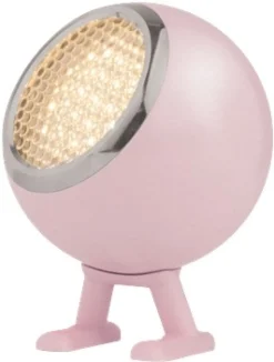Outlet Mr. Wattson Norbitt Trådløs Bordlampe LED H8,3 cm, Smoothie Pink